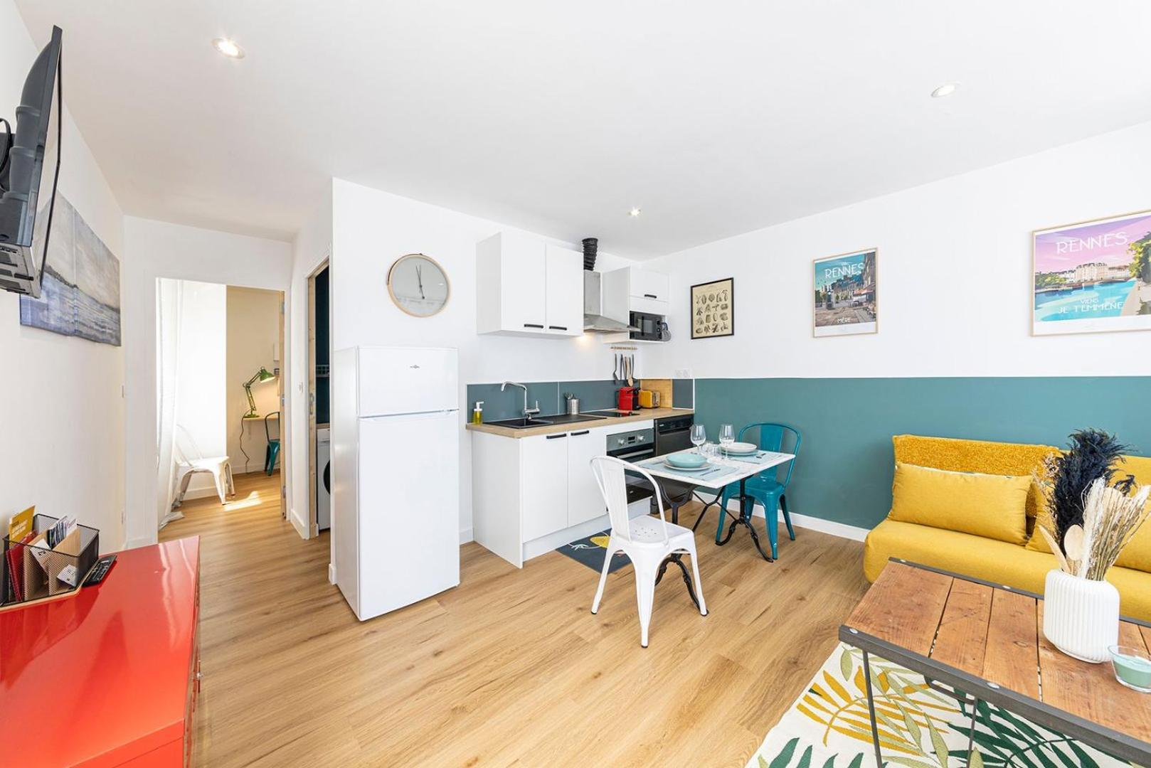 L'Anthracite, Apartement Renove, Tout Confort Saint-Jacques-de-la-Lande Exterior foto